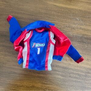 Vintage WNBA Barbie Basketball Clothes Top and Jacket